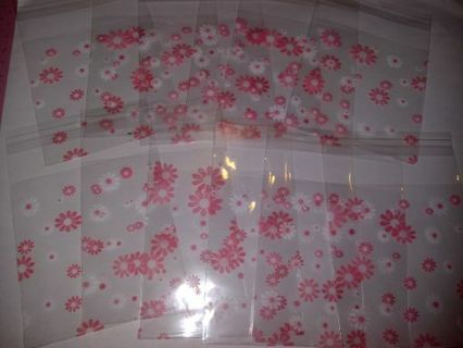 Flower Cello bags 12 pc 7×3 cm no refunds regular mail only high quality!