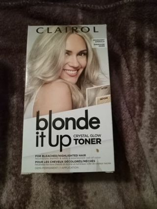 Hair toner kit to keep your blonde from being brass or copper tinting new offer points I may accept