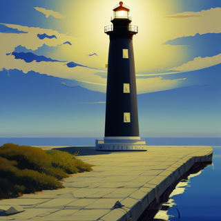 Listia Digital Collectible: Southampton Shoal Lighthouse