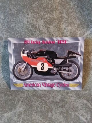 American Vintage Cycles Trading Card # 73