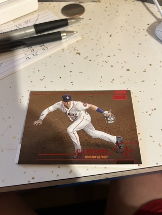 2022 stadium club red foil alex bregman