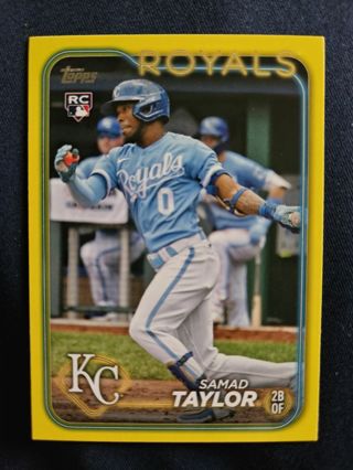 2024 Topps Yellow Rookie Samad Taylor