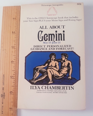 All About Gemini vintage book