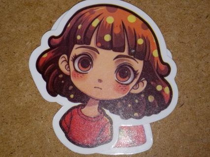 Girl Cute new one 1⃣ vinyl sticker no refunds regular mail only Very nice