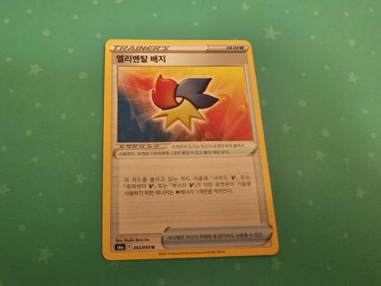 Korean pokemon card