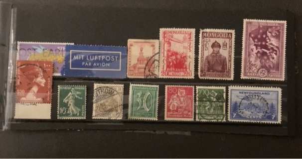 Nice Worldwide stamp selection 