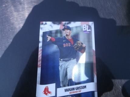 mlb  2024 Topps Big League    Vaughn Grissom  card  #  77   Boston Red Sox 