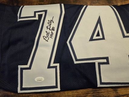 Dallas Cowboys Bob Lilly Autographed jersey JSA certified