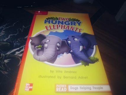 TWO HUNGRY ELEPHANTS