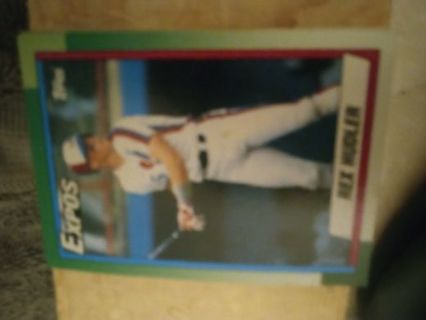 Rex Hudler 1990 Topps Montreal Expos