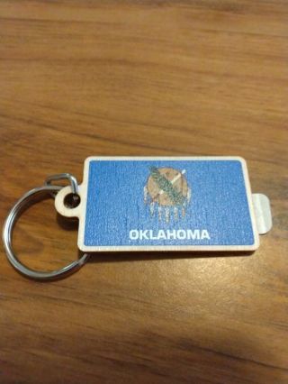 Oklahoma keychain