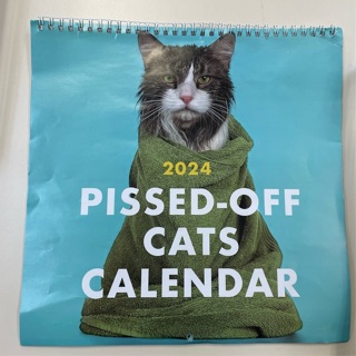 ***** off cats 2024 calendar 