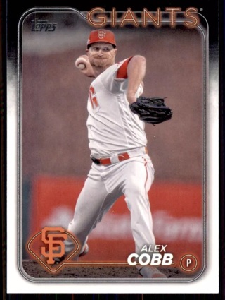 2024 Series 2 Base #497 Alex Cobb - San Francisco Giants