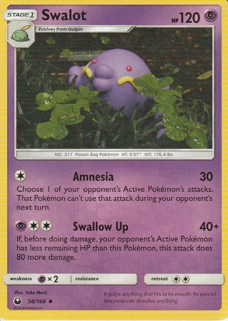 Pokemon Card: Swalot