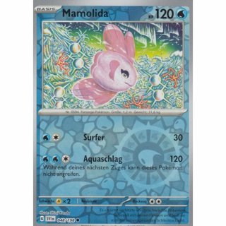  Tradingcard - Pokemon 2023 german Mamolida 048/198 REVERSE HOLO 