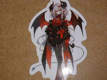 Cool one small vinyl sticker no refunds regular mail only Very nice quality