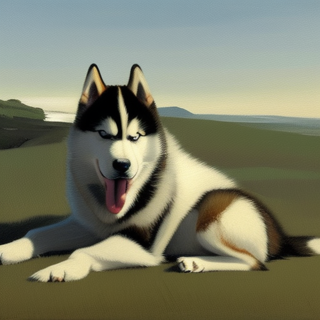 Listia Digital Collectible: Husky Puppy