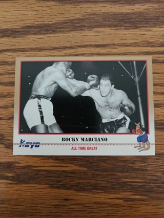 1991 Kayo boxing trading card.