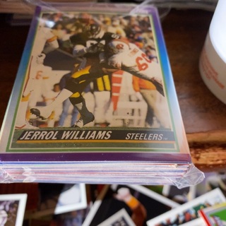 (50) random 1990 score football cards 