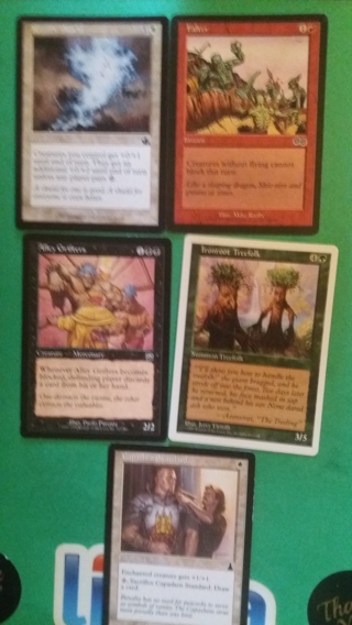 drt of 5 magic the gathering cards free shipping