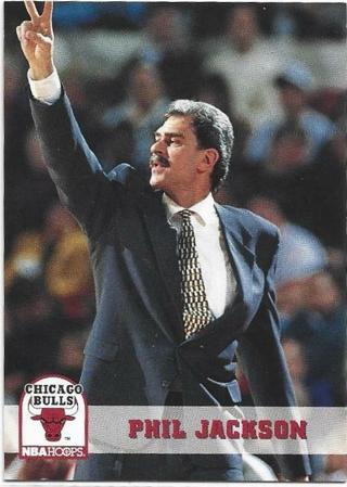 1993 HOOPS PHIL JACKSON CARD