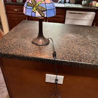 Desk lamp dragonfly 