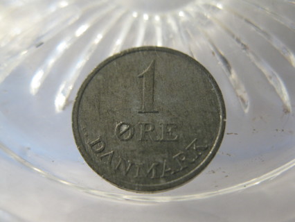 (FC-639) 1968 Denmark: 1 Ore { partial double rim }