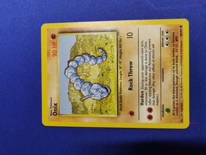 Pokemon Base Set Onix 56/102