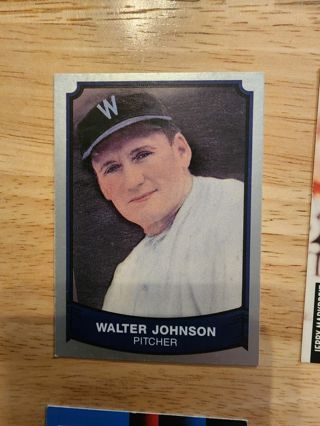 Baseball Legends Walter Johnson #192