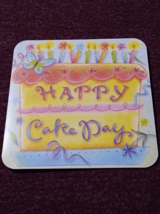 Happy Birthday Card - Cake Day