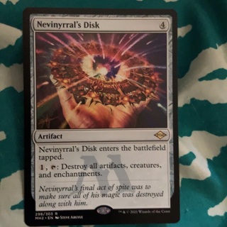 Mtg nevinyrrals disk