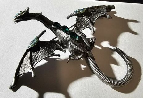 Flying Dragon Brooch