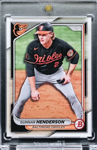 Gunnar Henderson - 2024 Bowman #49 - Baltimore Orioles [AA133]