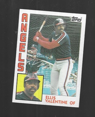 1984 TOPPS ELLIS VALENTINE #236