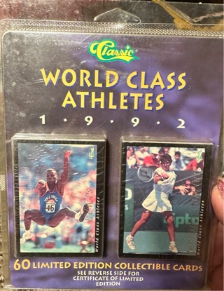 1992 Sealed & New World Class Athletes 