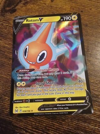 Pokemon Rotom V 058/196