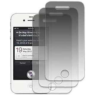 iPhone 4 Screen Protectors for APPLE iPhone 4 & 4s Cell Phones (3-Pack) FREE SHIPPING