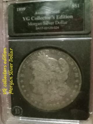 Morgan Silver Dollar VG collectors edition