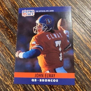 1990 Pro Set - [Base] #88 John Elway