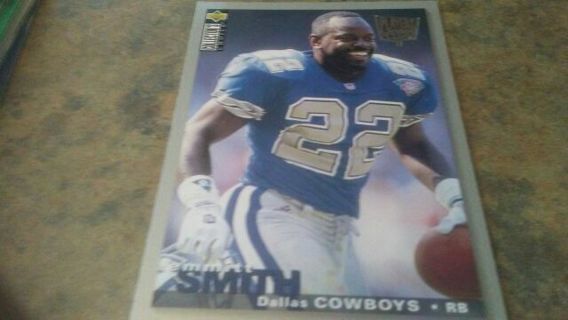 1995 UPPER DECK PLAYERS CLUB EMMITT SMITH DALLAS COWBOYS FOOTBALL CARD# 234