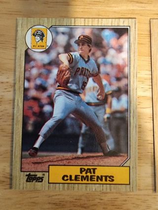 87 Topps Pat Clements #16