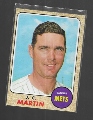 1968 TOPPS J.C MARTIN #211