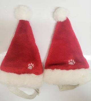 Dog Santa hats- size small