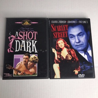 Lot of 2 DVD movies A Shot in the Dark & Scarlet Street 