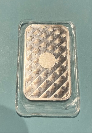 1 Randomly picked silver Bar .999 Fine Silver 