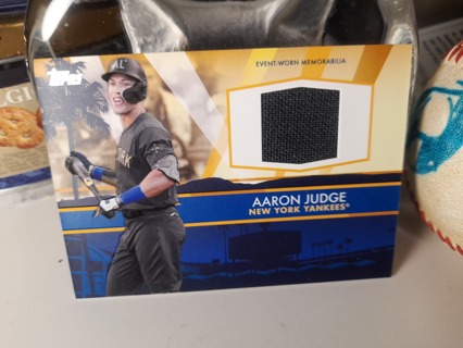 2022 Aaron Judge All Star Stitches Jersey relic by Topps