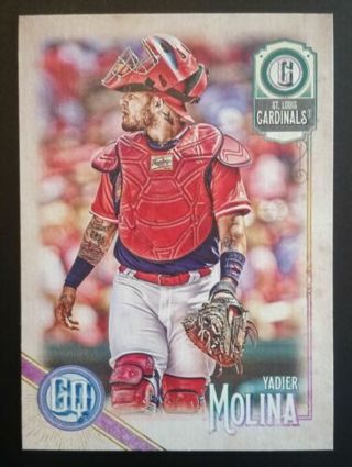 Yadier Molina - 2018 Topps Gypsy Queen #6 - Cardinals star - future HOFer - MINT CARD