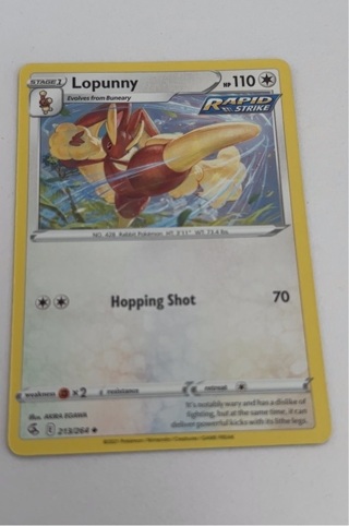 Pokemon card - Lopunny