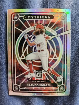 2022 Donruss Optic Mythical Holo Brandon Marsh