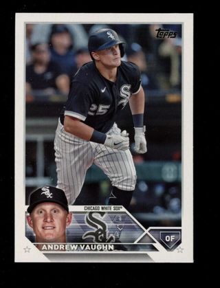 2023 Topps Series 2 #634 Andrew Vaughn - Chicago White Sox BASE BASEBALL CARD